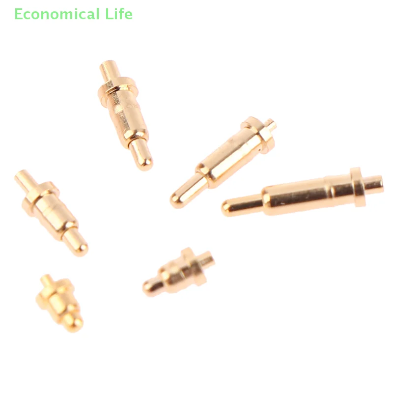 10Pcs Pogo Pin Connector Pogopin Battery Spring Loaded Contact SMD Needle PCB 3 4 5 6 7 8 9 10 12 14 MM Test Prob