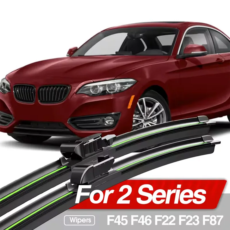 For BMW 2 Series F45 F46 F22 F23 F87 2014-2020 Front Windshield Wiper Blades 2pcs Windscreen Window Accessories 2015 2017 2019