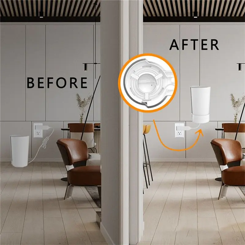 AA63 حار جدار جبل ل TP-Link ديكو X90 X95 XE200 واي فاي 6 جدار جبل قوس مع منظم الكابلات المنزل شبكة واي فاي نظام