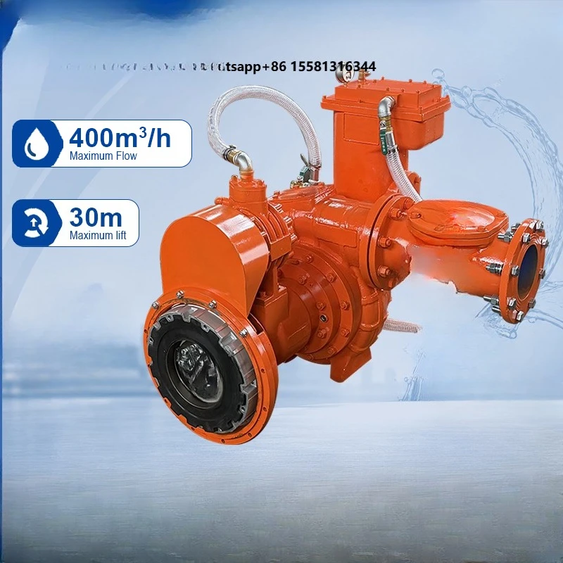 Customized Heavy Duty 6 Inch Pump Head High Vacuum Self Priming Structure for Underground Mine Dewatering