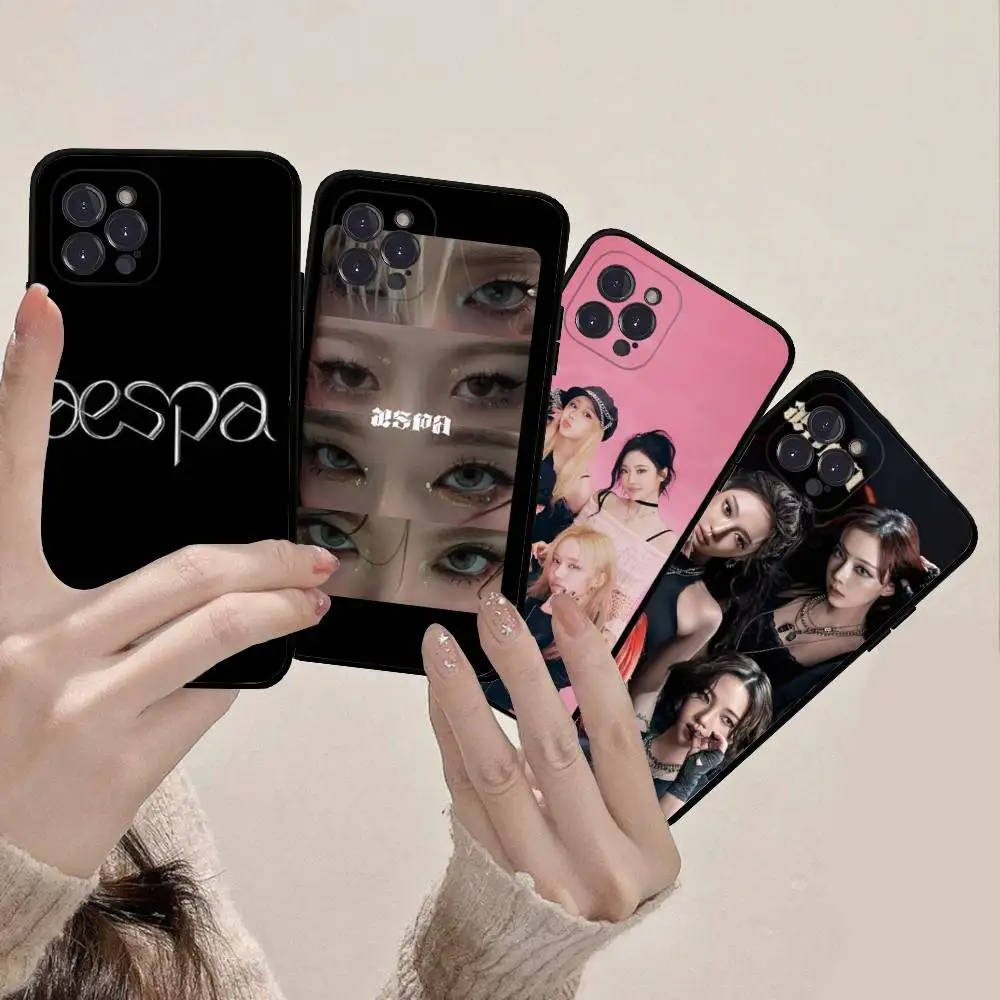 

Classic Popular K-POP A-aespaS Team Phone Case For IPhone 16 15 14 11 12 13 Mini Pro XS Max Cover 6 7 8 Plus X Funda Shell