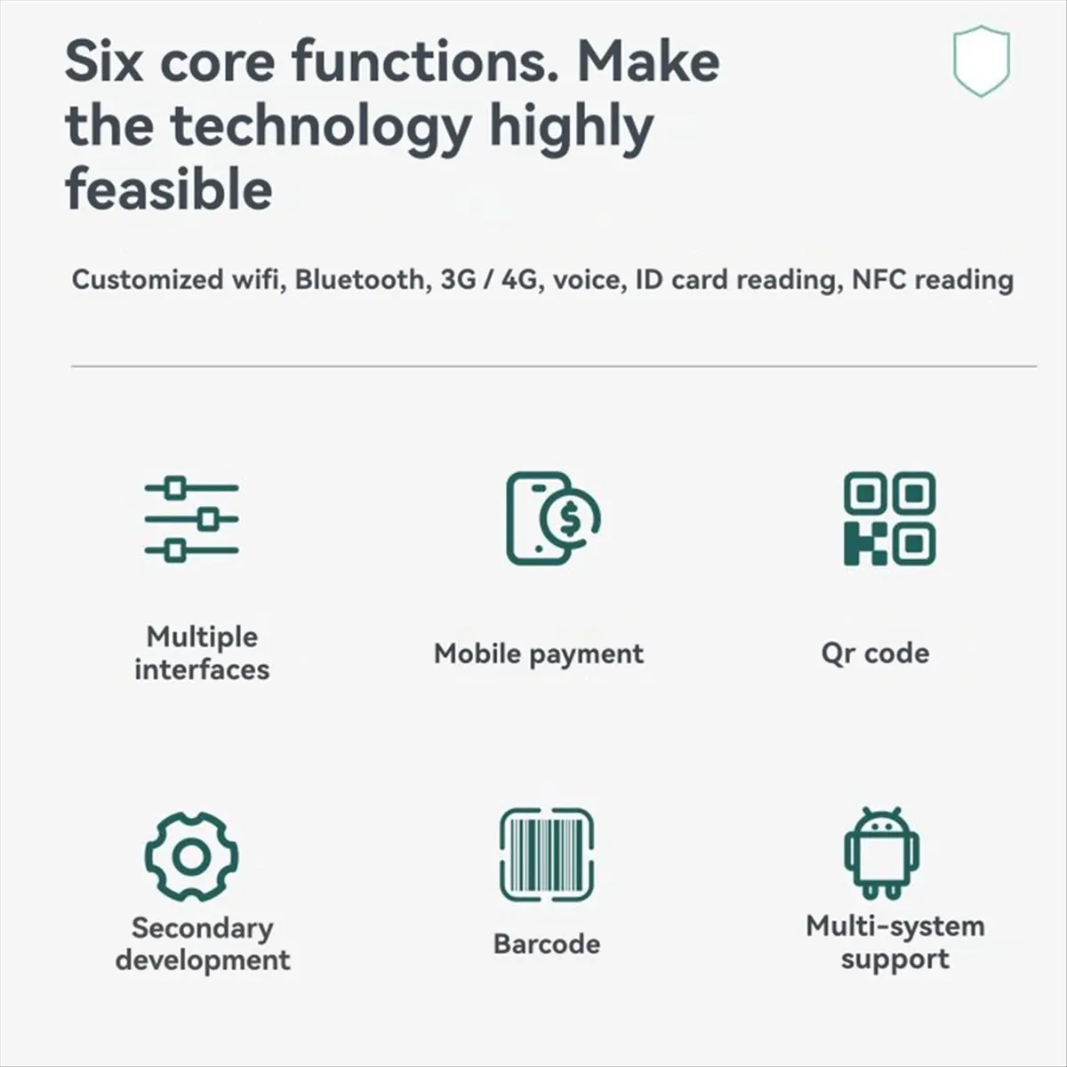 *ONE DAY Scan Code Module Embedded Self-Service Machine Code Reader Ticket Payment Module Cash Register QR Code Scanning Module