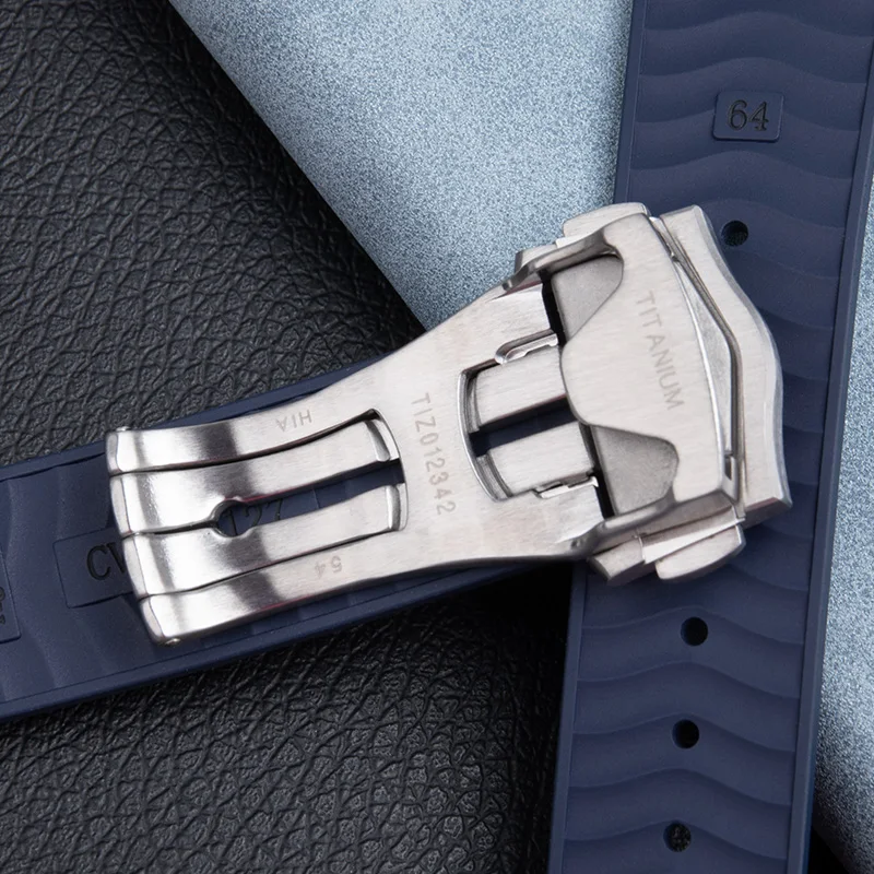 18 مللي متر الفولاذ المقاوم للصدأ 316L سوار عالي الجودة مشبك لأوميغا المطاط/الصلب حزام ساعة اليد نشر للطي المشبك اكسسوارات