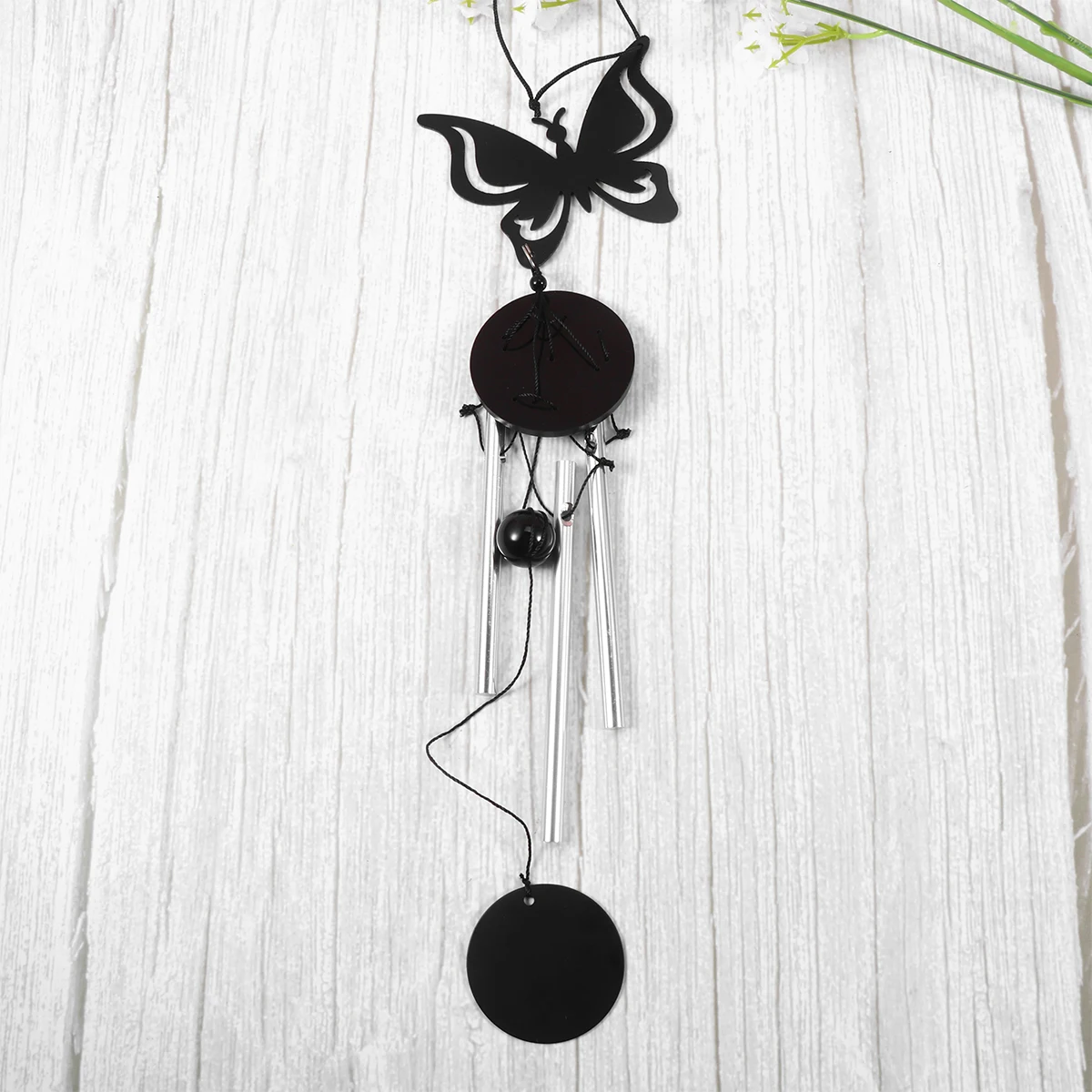 

Butterfly Wind Metal Windbell Hanging Decor Garden Living Room Outdoor Hanging Wind Bell Music nament Household