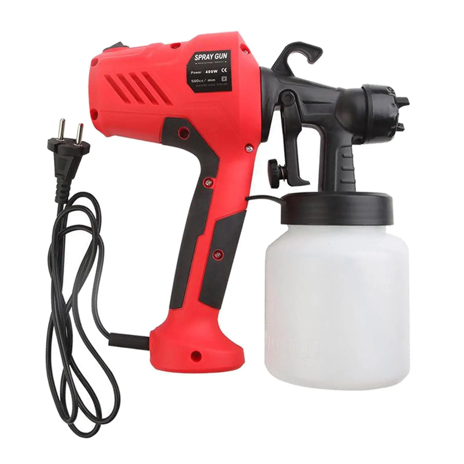 220V Spray Gun 400W High Power Electric Paint Sprayer, 3 Patterns Easy Spraying