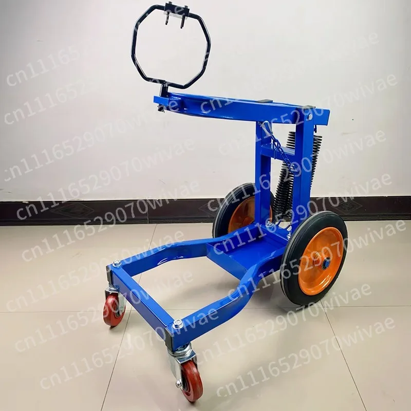 Spring wind bracket tire repair tool, automobile crane balance tire disassembly and maintenance, special for shock absorption