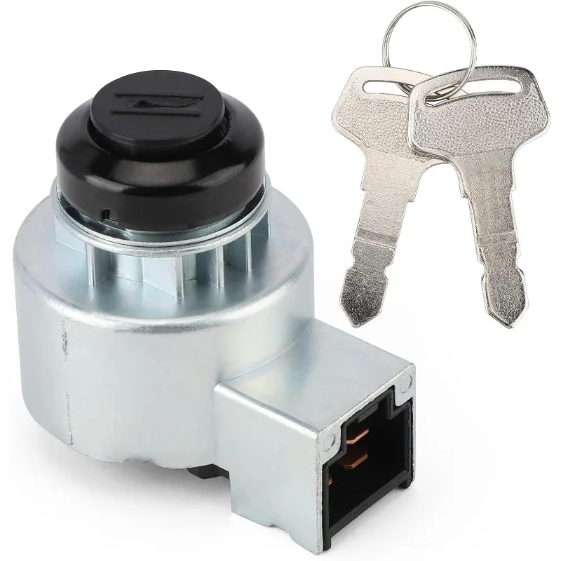 MUGURO 6C040-55452 Ignition Switch with 2 Keys for Kubota Tractor B2400 B2100 B7500 B1700 B7510 Replaces# 6C040-55450 ELT20-0026