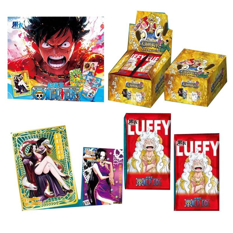 One Piece  Cards Guoka Booster Box Card For Birthday Children Games Playing Party Toy