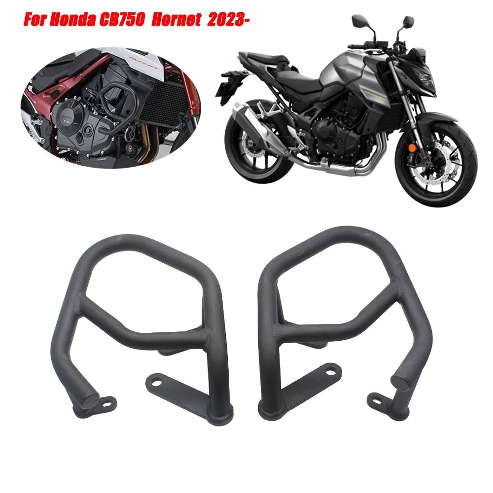 

Highway Carsh Bar Upper Engine Guard For Honda CB750 CB 750 Hornet 2023- Bumper Body Frame Protector Motorcycle Part