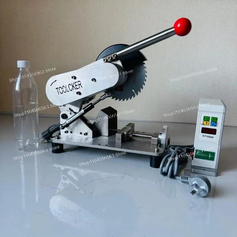 6 Inch Mini Desktop Brushless Precision Metal Saw 550W 110V/220V Optional Stainless Steel Cutting Machine Blade Not Included
