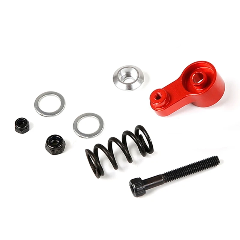 For BAHA CNC Metal Buffer Rocker Arm Kit For 1/5 HPI ROFUN BAHA ROVAN KM BAJA 5B 5T 5SC Rc Car Parts