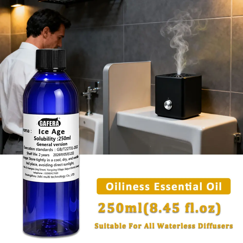 GAFERA 250ml (8.45 fl.oz) Ice Age/Sheraton Essential Oil - For All Waterless Diffuser, Aromatherapy Machine Replenishes Essence