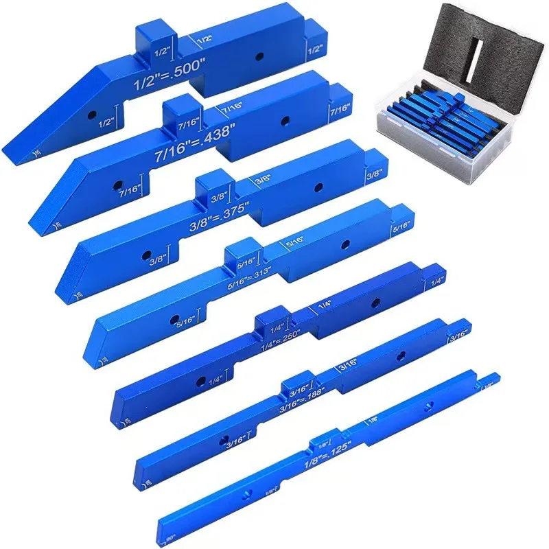 Setup Block Height Gauge Set Precision Aluminum Router Table Set Up Bars Table Saw Accessories Miter Gauge Tools