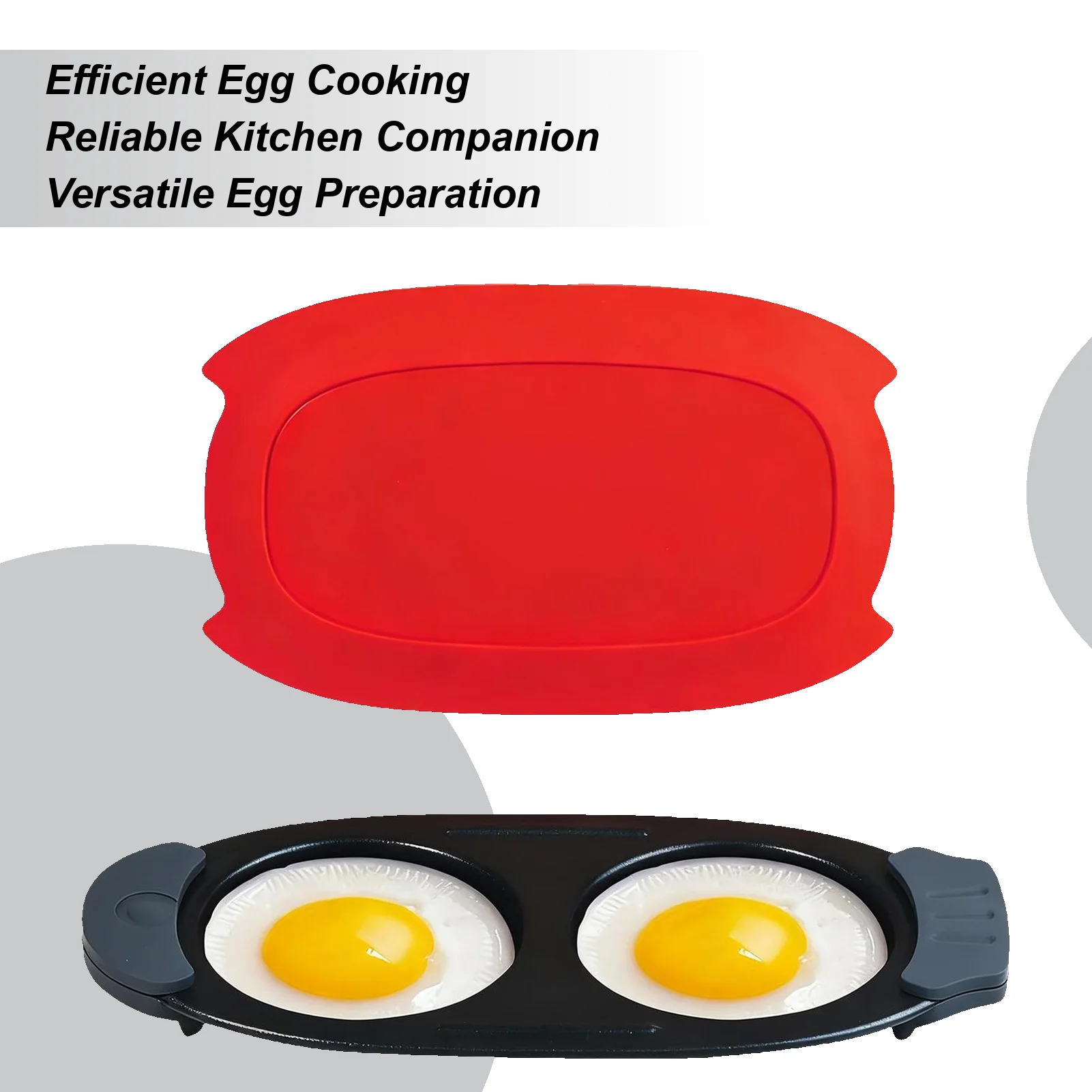 

Microwave Egg Cooker Quick-Heat Save Time Rapid Egg Cooker for Home Dormitory Hotel Restaurant Apartment Businesses Rental