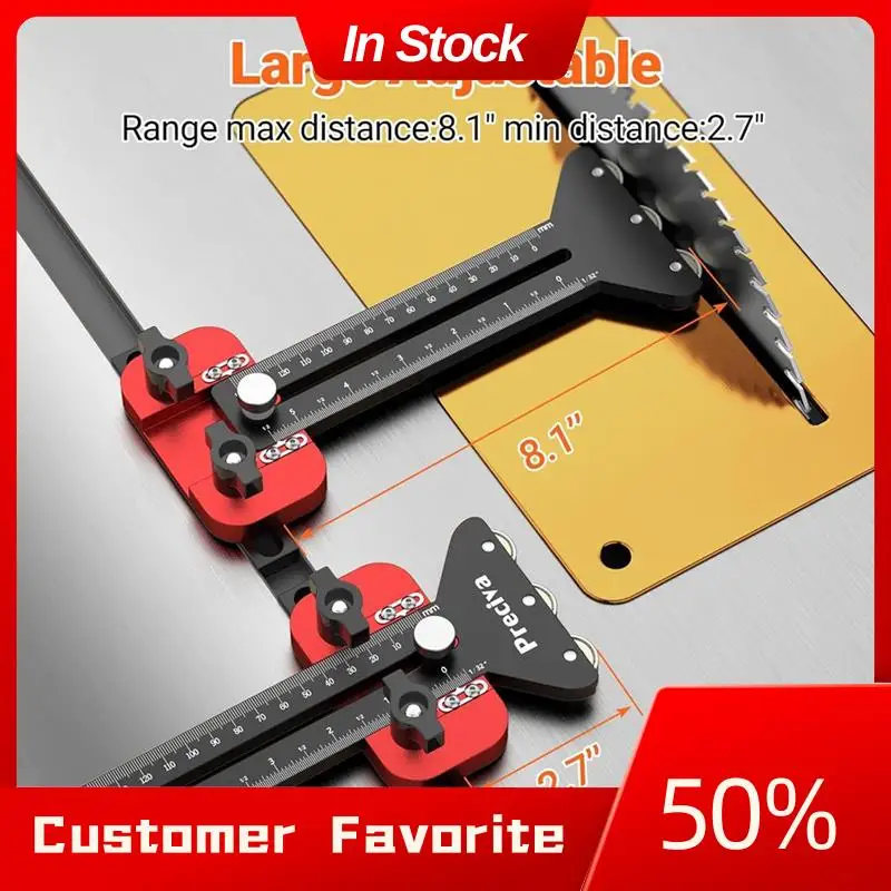 

AT03 Top Thin Rip Table Saw Jig Formaking Repetitive Narrow Strip Cuts For3/8" X 3/4" U Slot And1/4" X 3/8" T Slot