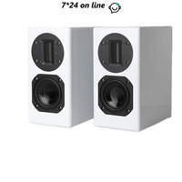 WANBO Audio DM210 DSP Aluminum 4 Inch Active Bookshelf Speaker / Computer Speaker Work Stable DSP