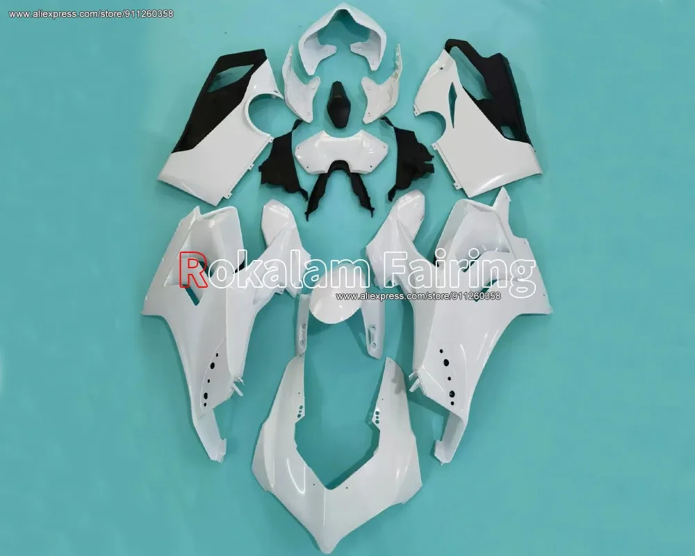 

Cowling Shell Fairing For Ducati Panigale V4 S 2020 V4 SP 2021 White Black Aftermarket Motorcycle Fairings (Injection Molding)