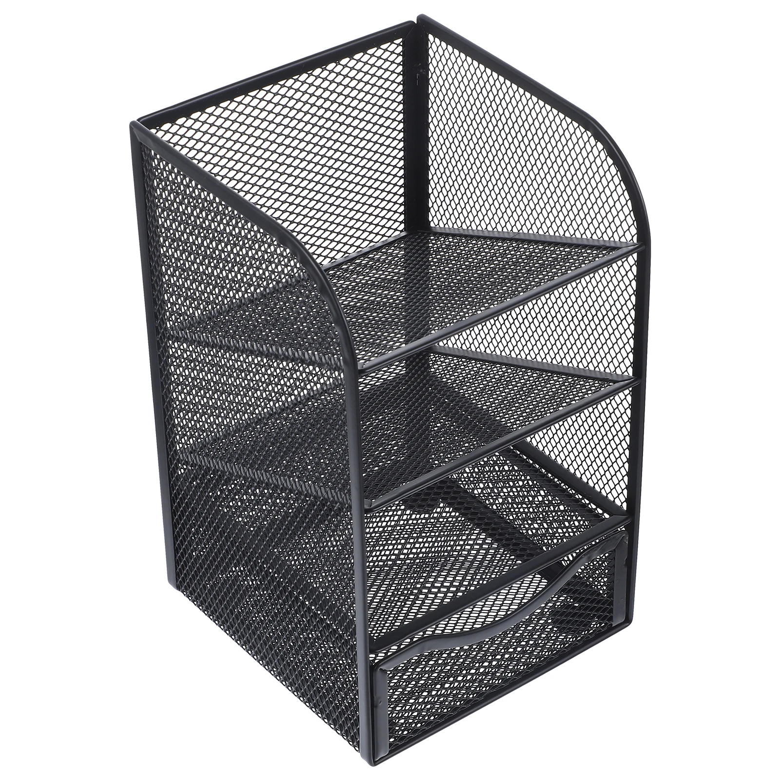 

Multifunctional Metal Pen Holder Organizer Large Capacity Mesh Pen Holder Storage Rack For Office Supplies Stationery