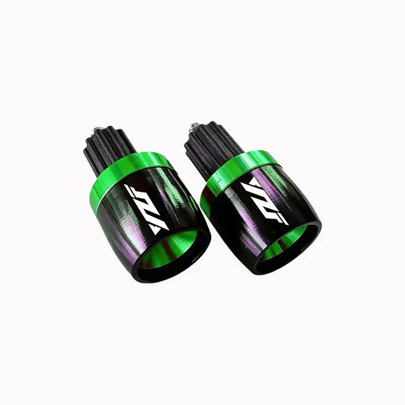 For Yamaha Handle Bar Cap End Plugs YZF-R1 YZF-R3 YZF-R6 YZF R7 R1 R3 R6 R15 R125 R1M R1S Motorcycle Bar End Caps Aluminum Plugs