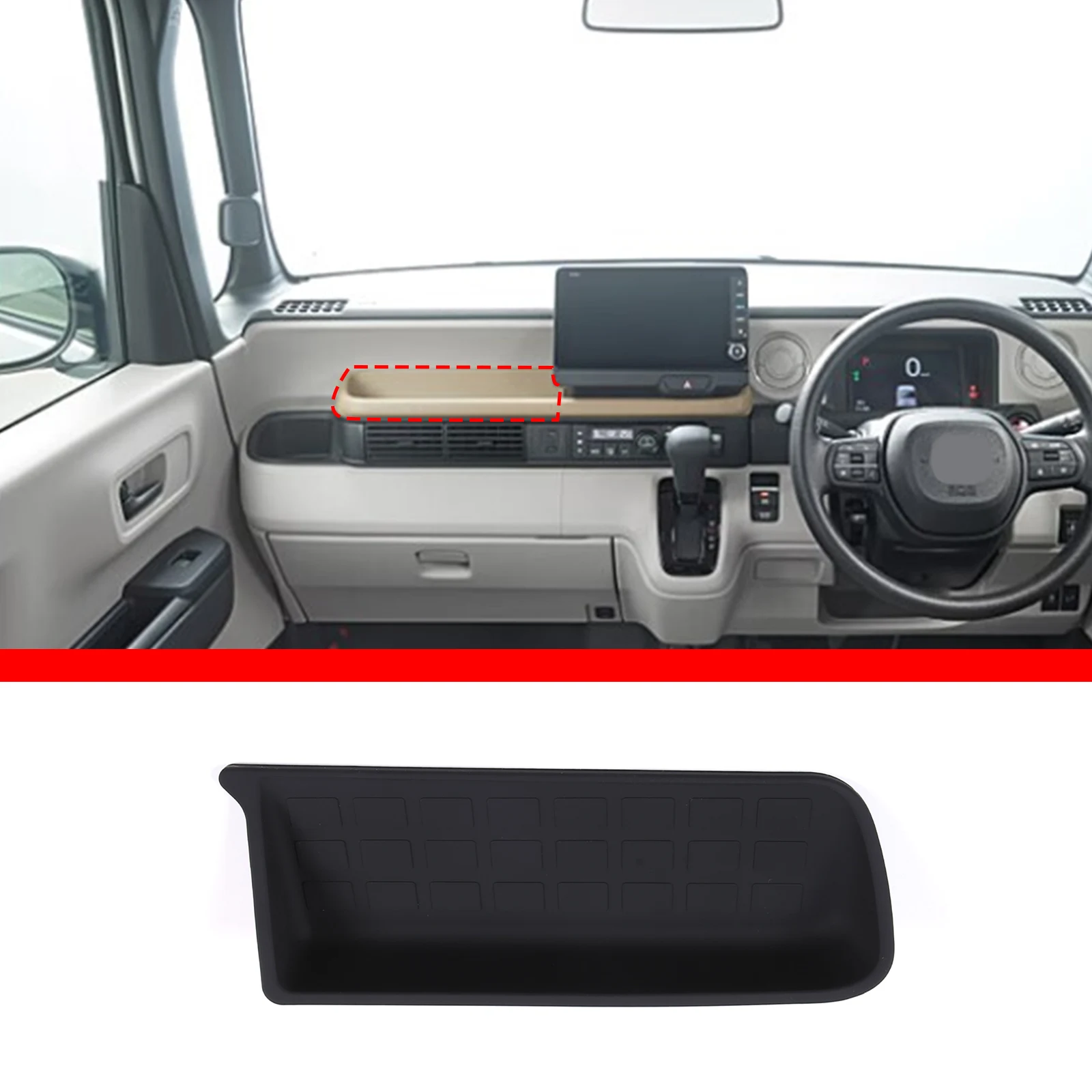 

ABS Car Central Control Air Outlet Mobile Phone Holder Suitable for Mitsubishi L200 Triton 2019 2020 2021 2022 2023 LHD