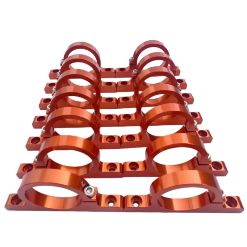 Color Anodized 7075 Aluminum CNC Components