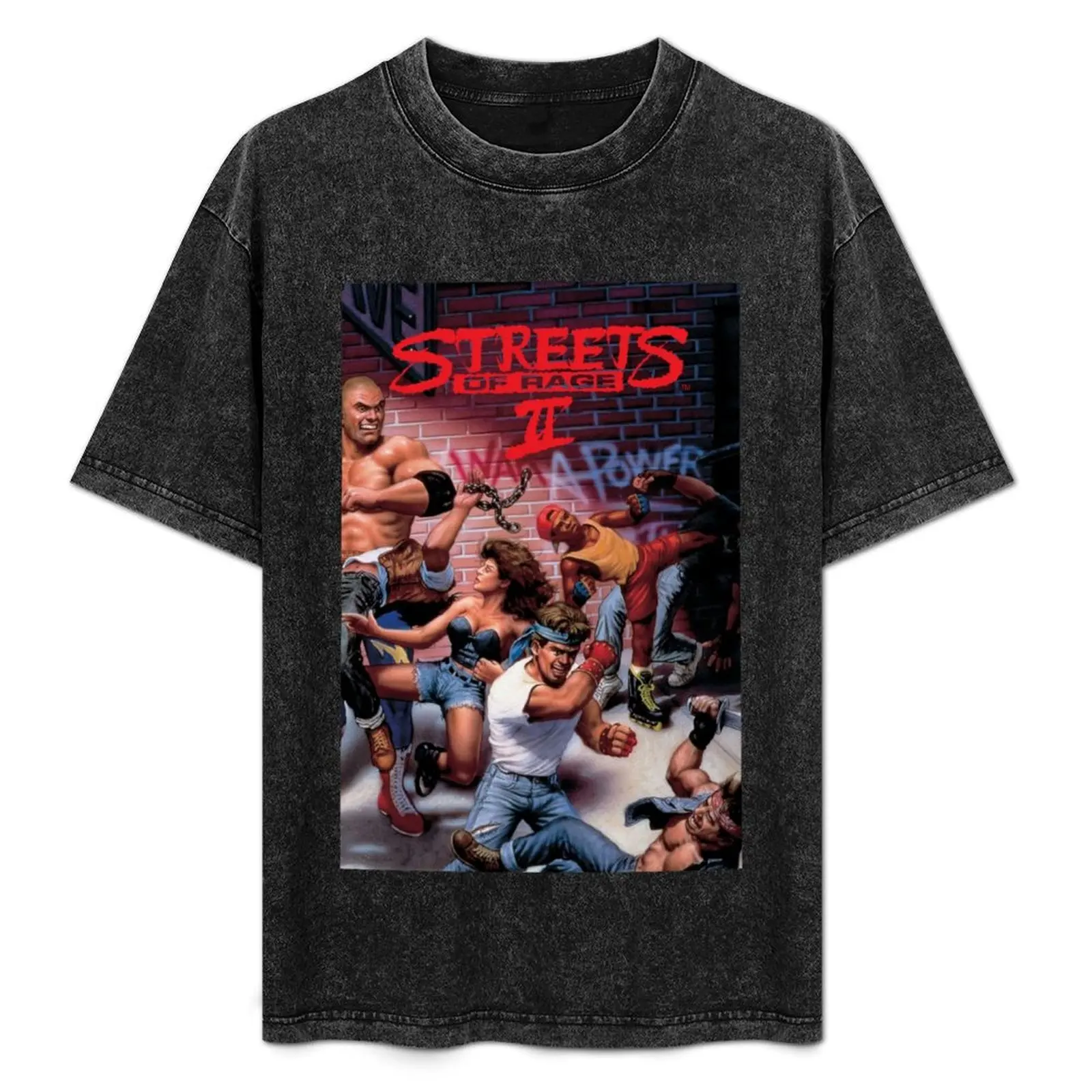 

Футболка Streets of Rage 2, повседневная, свободного кроя, для работы и отдыха