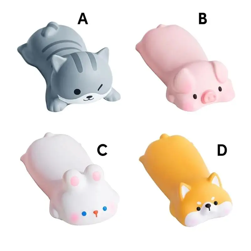 Simpatico animale da polso mouse pad supporto per le mani cuscino bracciolo ergonomia memory foam per computer desktop PC portatile cane gatto orso giocattoli