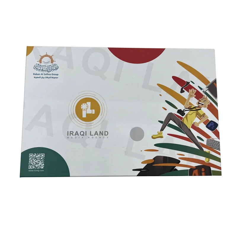 Personalizado. Cartão de visita de vídeo personalizado de 7 polegadas LCD Convite comercial MP4 Brochura de empresa Cartão de convite eletrônico