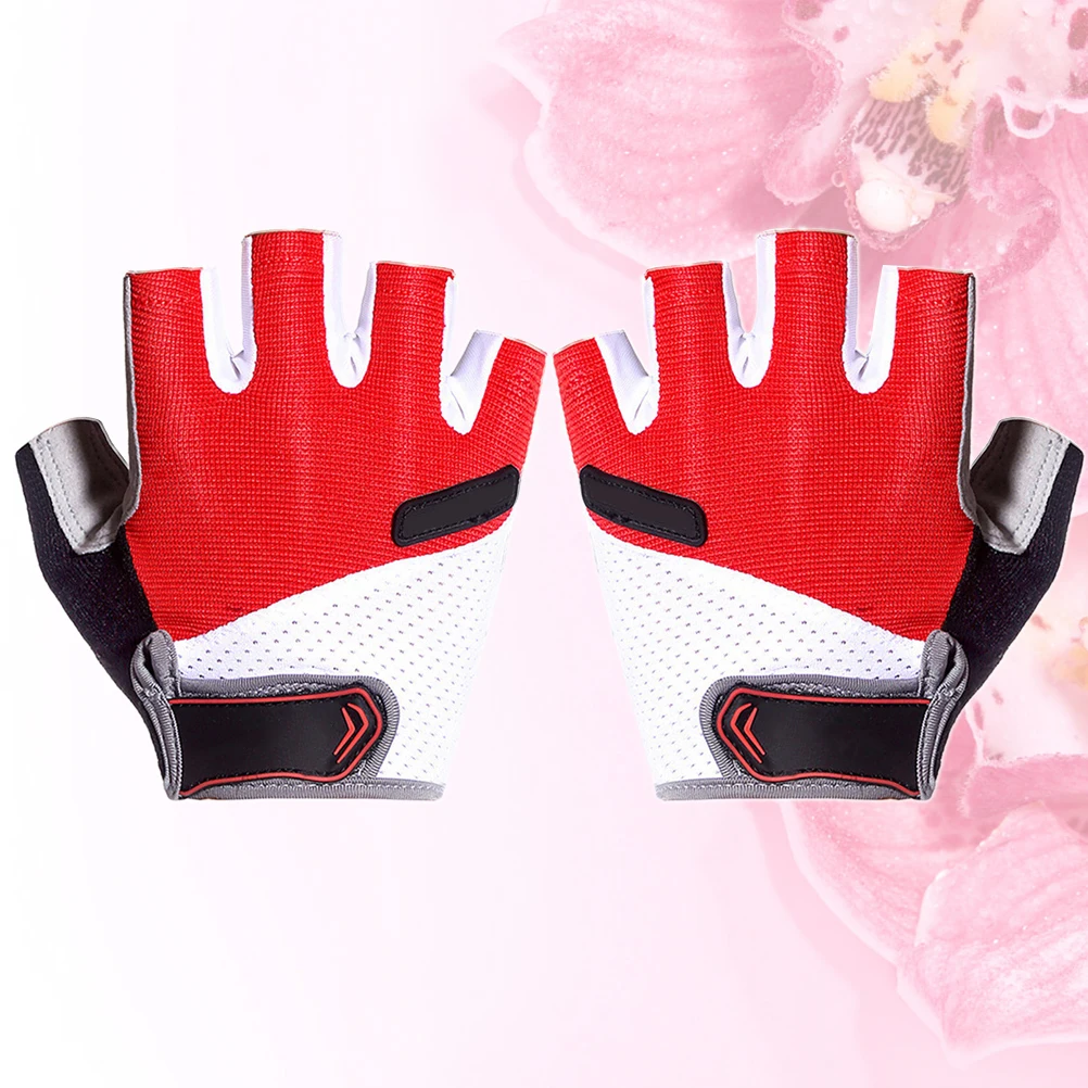 

Cycling Gloves Anti-slip Half Finger Breathable Short Outdoor Unisex Biking