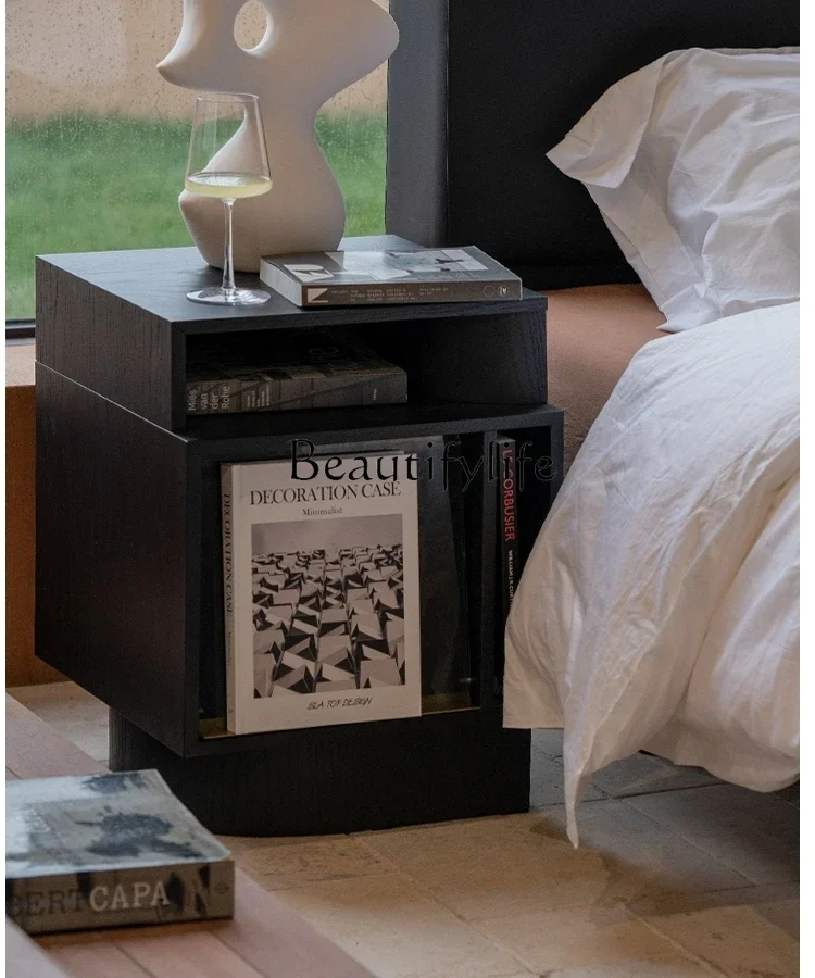 S Open Source  Table Simple Bedside Storage Designer Bedside Table Bedside Cabinet Locker