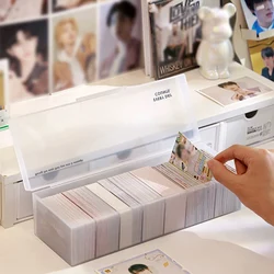 Multi-color 7 Compartments Matte Organizer Box Holds Waterproof and Dust-proof Card Box Storage for PKM/MGT/YGO Card Games