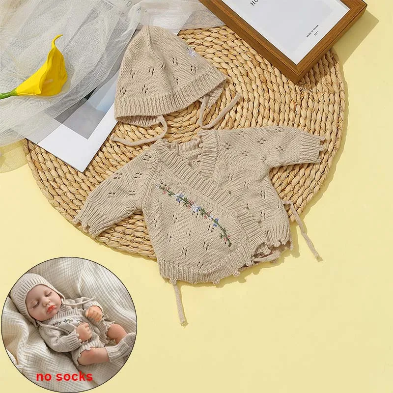 40Cm Pop Kleding Jurk Jumpsuit Vest Voor 15.75Inch Nieuwe Baby Reborn Pop Accessoires Baby Meisje Diy Kleding Speelgoed voor Babypoppen