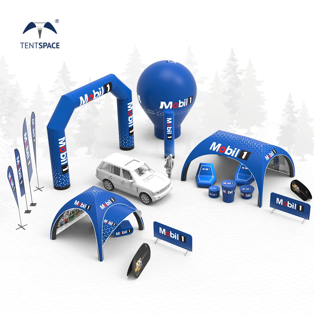 

Custom Design Inflatable Motor Sport Tent Easy Set Up 6MX6M Event Inflatable Tent For Rally Event