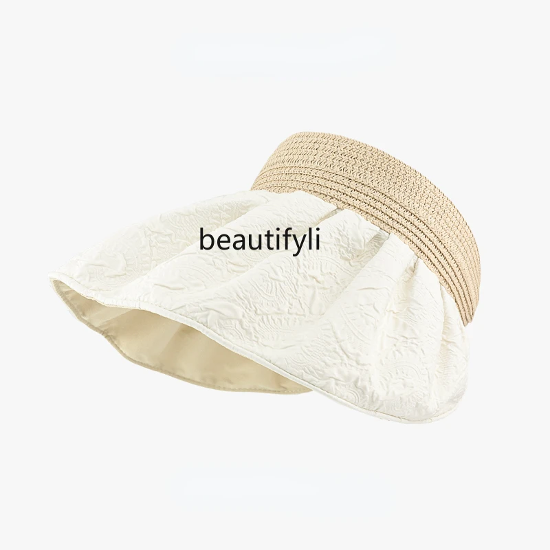 

LBX Air Top Shell-like Bonnet Sun Protection Hat Female Summer UV Protection Big Brim Fashion Double-Sided Summer Hat