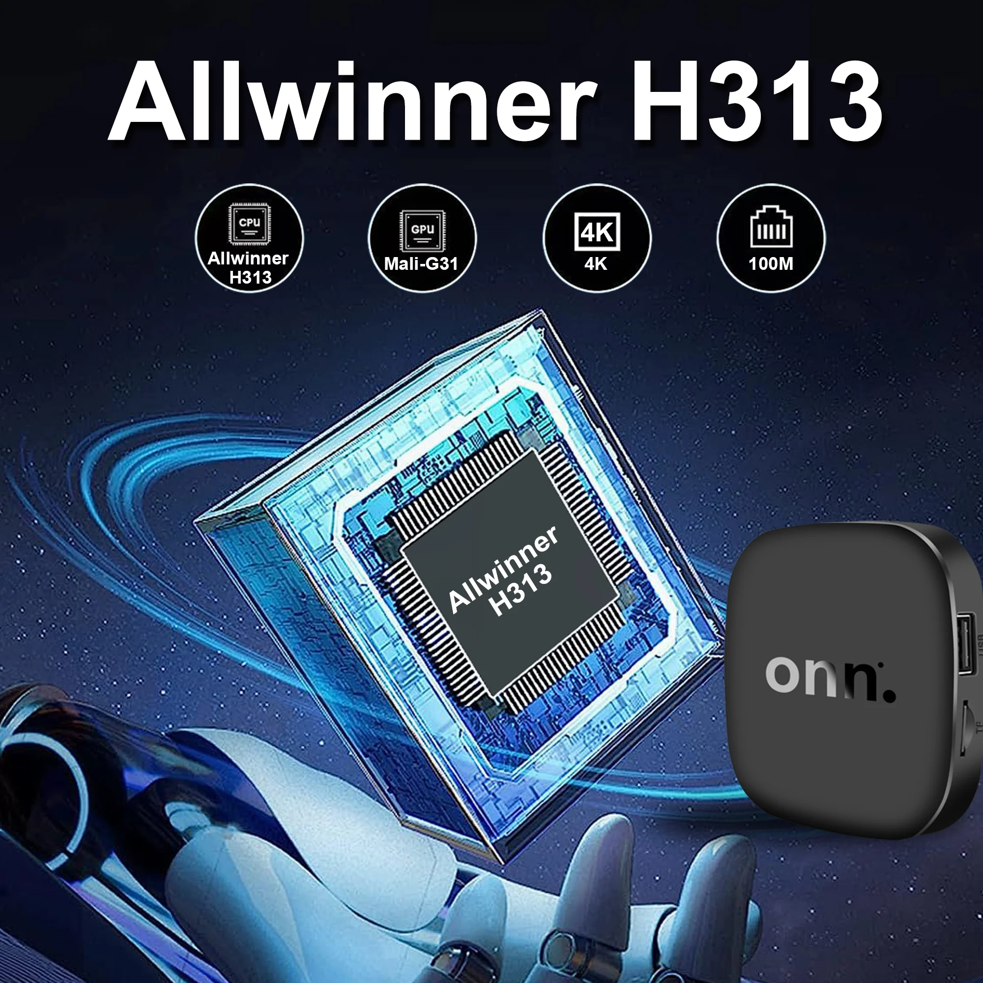 ONN STB Dream Quad Core STB 4K - Home Cinema Google ulasan dan harga