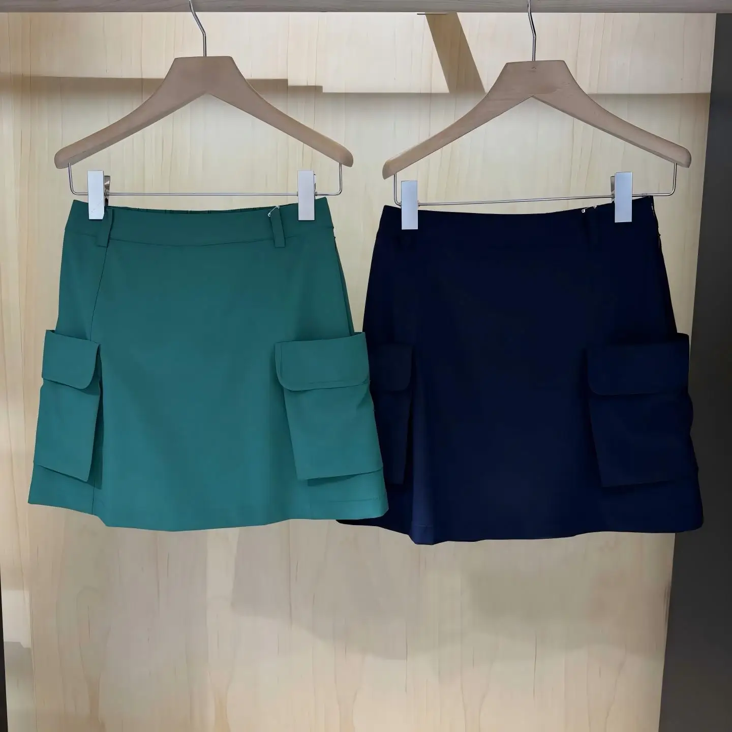 Women's Lightweight Summer Golf Skirt, Versatile Pocketed Sports Skirt