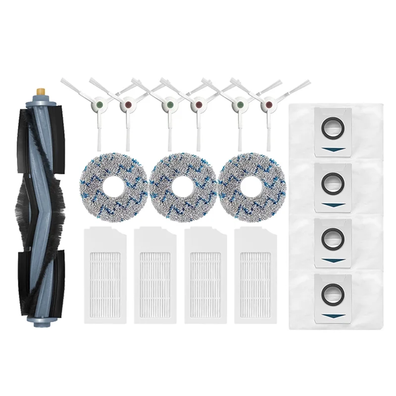 ABLN-Vacuum Cleaner Replacement Accessory Main Brush Side Brush Robot Vacuum Cleaner Accessories