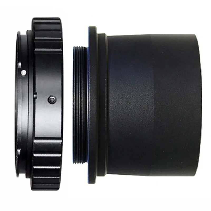 2 Inch M48 Telescope Adapter T Ring And M48 D/SLR Camera Mount For Canon Astronomical Photography Sleeve(C) Easy Install