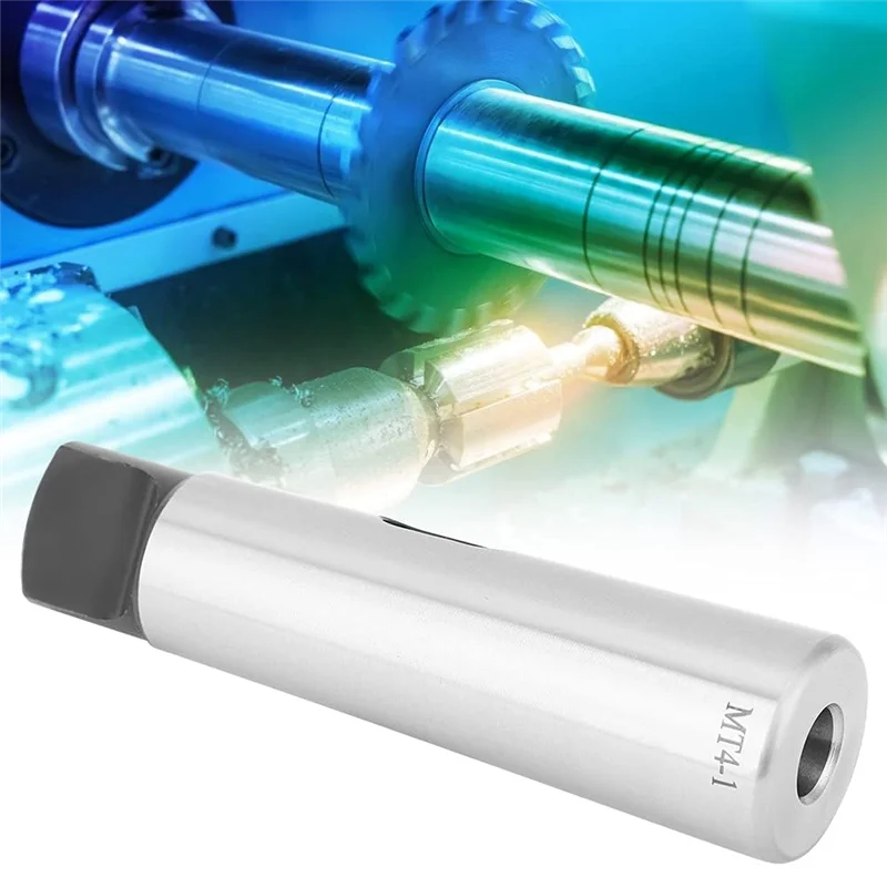 Adaptador cónico Morse Premium, adaptador de husillo de fresado de torno con manguito reductor de taladro MT4 para adaptadores de taladro