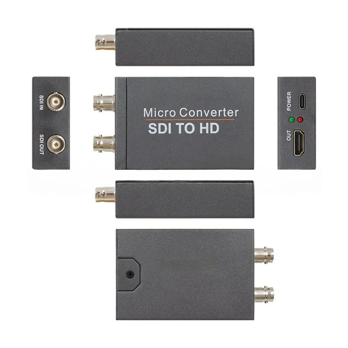 SDI to -Compatible Converter -Compatible to SDI Video Converter with Audio Auto Format Detection