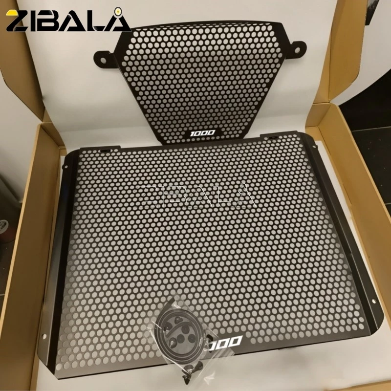 

Radiator Guard For Suzuki GSX-R1000R GSX- R1000 2017 - 2025 2026 GSXR1000R ABS Motorcycle Radiator Grille Cover Oil Cooler Guard