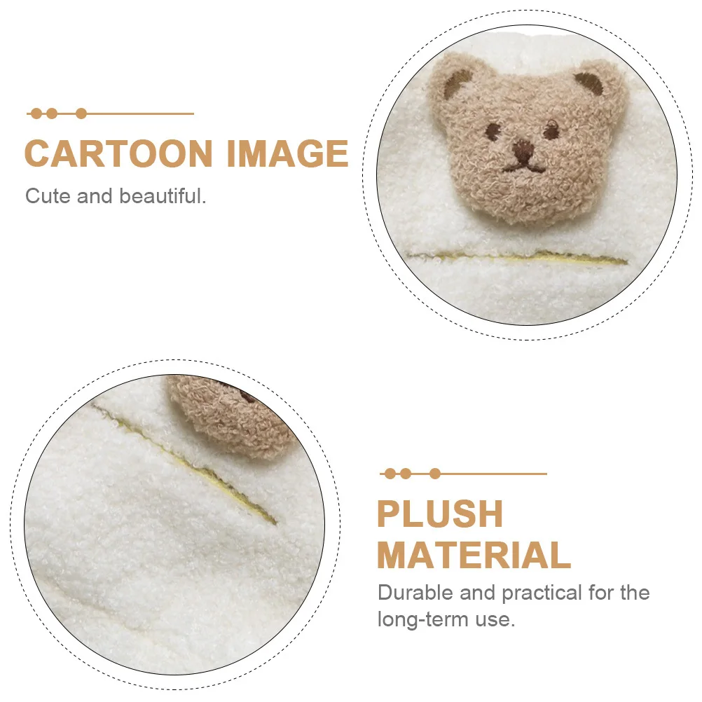 

Adorable Box Compact Cartoon Holder For Home Office Car Use Tissue Cover Storage Case Car Supplies Household Tissue Container