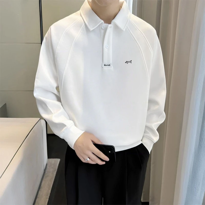

Spring 2025 new Korean genuine golf hoodie, men's golf suit, golf fashion loose top, golf pullover, men's golf suit