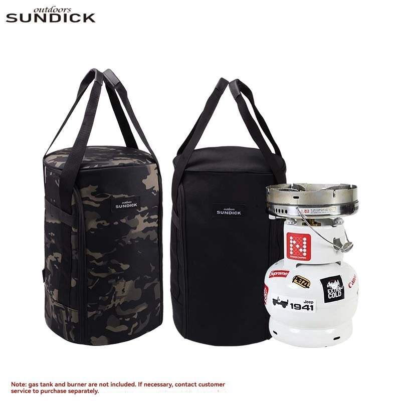 

Outdoor camping miscellaneous storage bag, small gas cylinder integrated stove special bag, sturdy and wear-resistant