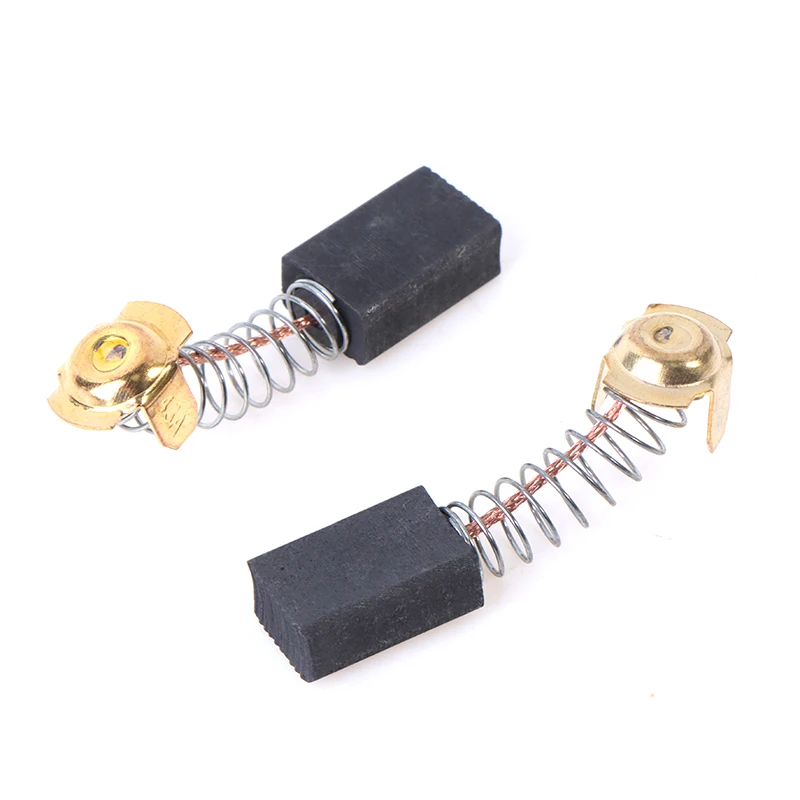 2pcs Mini Stone Machine Replacement Cutting Machine Carbon Brush 7*11*16mm