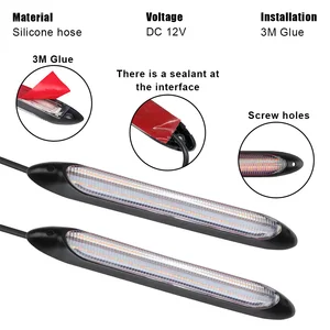 LED -DRL -Autolichter, Blinker, Auto -Tag -Lauflampen, Nebelanzeige, Schwimmen, Automobilzubehör, Universal, 12V 10 Hauptverkaufszubehör Sandero 2012 - №6