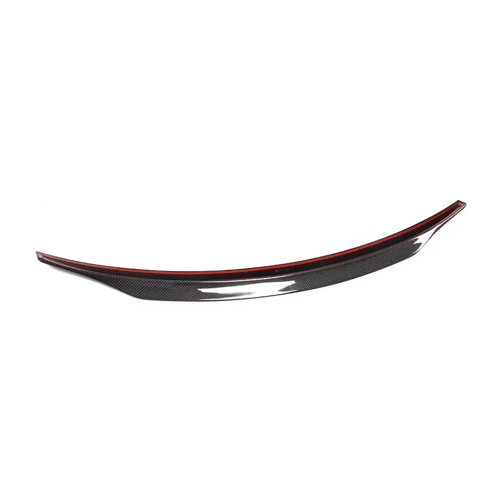 For W218 CLS Carbon Fiber Rear Trunk Lip Spoiler Wing For Mercedes Benz W218 2012-2017