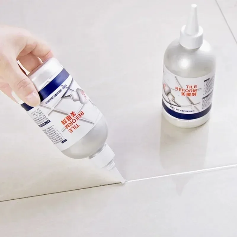 150ml/280ml White Floor Filling Sealant Sealant Special Floor Tile Kitchen Toilet Waterproof and Mildew Resistant Caulking Agent