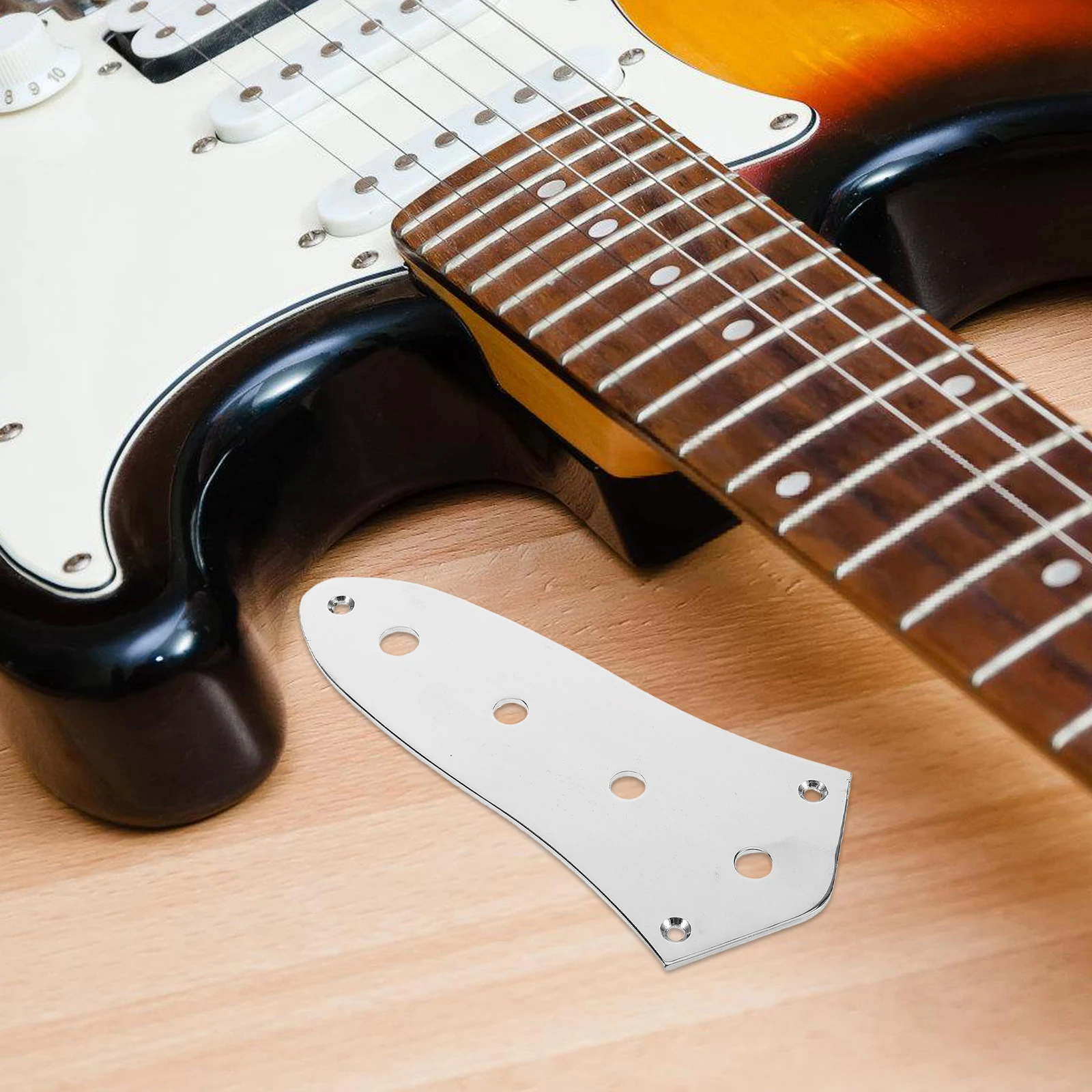 

Electric Bass Circuit Iron Plate Control Parts Tool Mounting Supplies Accessories Board Jazz