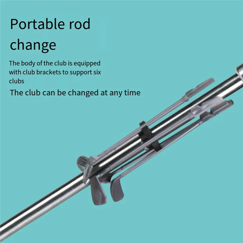 Conjunto de mini jogo de golfe interno, kit de clube de golfe vermelho para crianças, educacional pai-filho